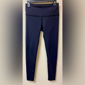 NOLI Solid Black Stretch Fit Ankle Length Athletic Leggings Size M